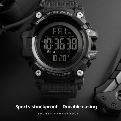 Outdoor Exercise Camouflage Fashion Men's Electronic Watch