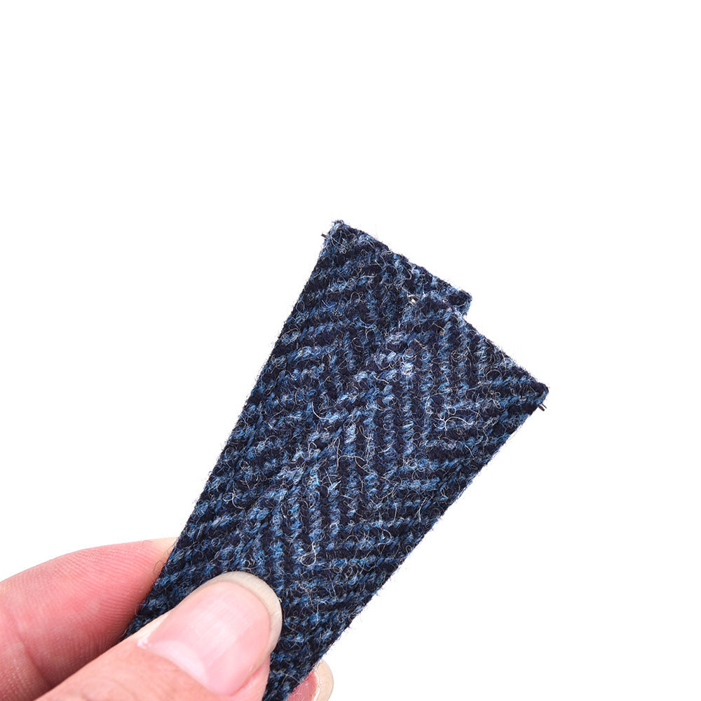 Harris Woolen Fabric Strap 18mm 20mm 22mm