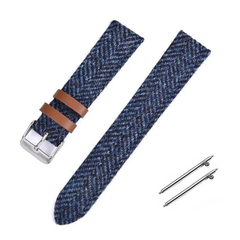 Harris Woolen Fabric Strap 18mm 20mm 22mm